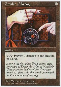 Amulet of Kroog - Fifth Edition | MTG Card - Image 3