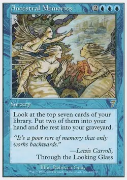 Ancestral Memories - Seventh Edition | MTG Card - Image 3