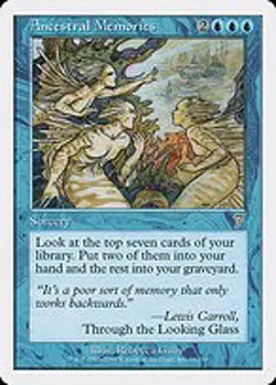 Ancestral Memories - Seventh Edition | MTG Card - Image 4
