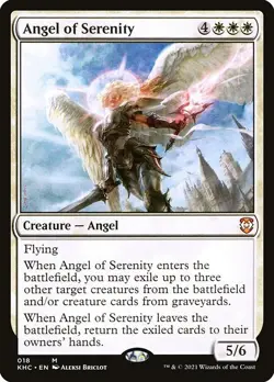 Angel of Serenity - Kaldheim Commander | MTG Card - Image 1