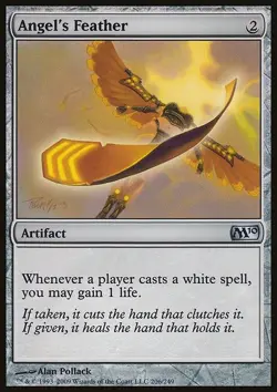 Angel's Feather - Magic 2010 | MTG Card - Image 3
