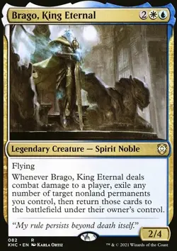 Brago, King Eternal - Kaldheim Commander | MTG Card - Image 3