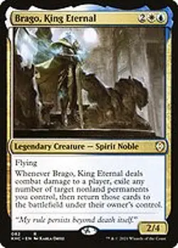 Brago, King Eternal - Kaldheim Commander | MTG Card - Image 4