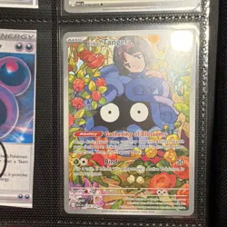 Erika's Tangela 218/217 Illustration Rare Holo Full Art English 2023 TCG - Image 1