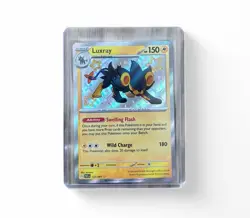 Pokemon TCG Luxray 137/091 Paldean Fates Shiny Holo Rare - Image 1
