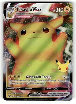 Pikachu VMAX NM SWSH062 Sword & Shield Promo Pokemon Holo Promo - Image 1