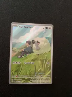 Hop's Wooloo 170/159 Illustration Rare, Journey Together, Full Art Holo, Pokemon - Image 1