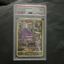 2022 Pokemon SWSH FA/Gengar Lost Origin #TG06 PSA Mint 9 - Image 1