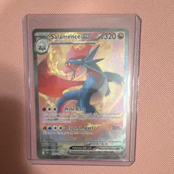 The Pokemon Company Salamence ex 187/159 Sv09 Journey Together SIR Holo EN 320HP - Image 1
