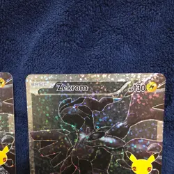 Pokemon TCG Zekrom 114/114 Celebrations Classic Collection Full Art Holo - Image 4