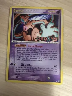 2005 Pokemon EX Deoxys [Normal] Reverse Holo #16/107 MP - Image 1