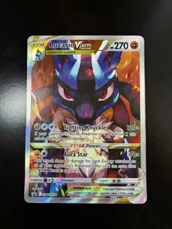 Pokemon TCG Lucario VSTAR SWSH291 Sword & Shield Promo Holo English 270 HP - Image 1
