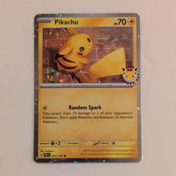 Pikachu 051/162 Pokemon Day 2026 - Image 1