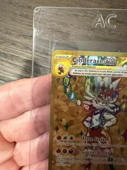 CINDERACE EX 163 HOLO PROMO SCARLET & VIOLET PROMO POKEMON NEAR MINT - Image 2