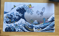 Pokemon Center TCG: Great Wave Pikachu & Friends Playmat - Image 1
