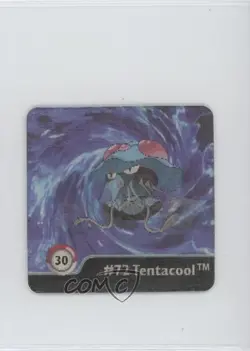 Tentacool Tentacruel Artbox Pokemon Action Flipz Series 1 #30 1999 - Image 1