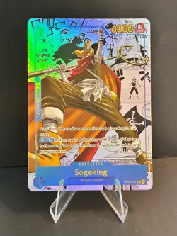 One Piece Sogeking OP03-122 Manga Background Alt Art Custom/Fan-Art - Image 1