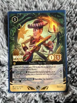 Disney Lorcana Woody - Jungle Guide Floodborn Enchanted 53/P3 English - Image 1