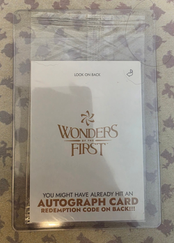 Wonders of the First Sealed PSA Auto Redemption Promo Card - Sealed - Image 2