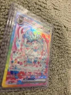Pokemon Card Sylveon ex SAR 212/187 Sv8a Terastal Festival Korean - Image 5