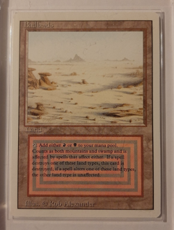 Magic The Gathering Badlands Revised Edition card MTG - Image 2