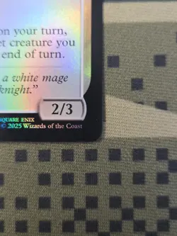 Mtg Tcg Card Rosa, Resolute White Mage Final Fantasy Rare Foil 431 - Image 5