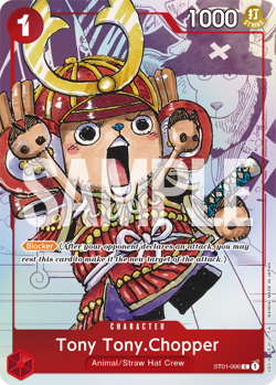 ST01-006 Tony.Chopper FOIL ⭐ 25th Edition version | One Piece Card Game (2022) - Image 1