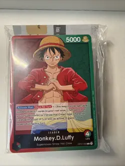 One Piece Card Game Welcome Kit Monkey D. Luffy OP01 Demo Deck - Image 1