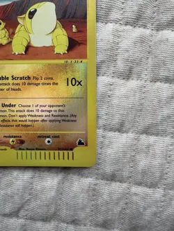 Pokemon TCG Sandshrew Card 92/144 Skyridge E-Reader Reverse Holo LP/NM - Image 3