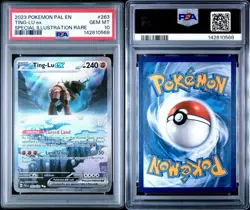 Pokemon TCG Ting-Lu EX Holo Card 263/193 Sv02: Paldea Evolved PSA 10 - Image 3