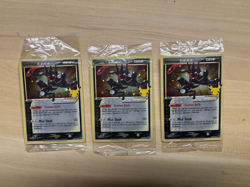 Lot of 3 Greninja Gold Star SWSH144 Celebrations ETB Promo Card Sealed NM - Image 1