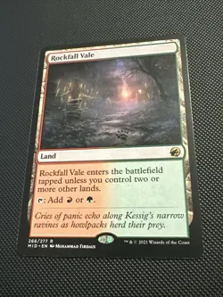 Rockfall Vale Innistrad: Midnight Hunt Regular MTG - Image 2
