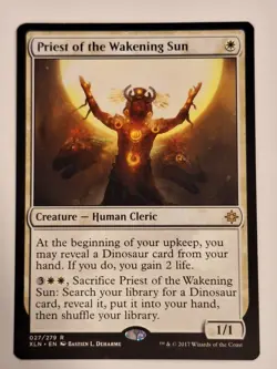 Priest of the Wakening Sun - Ixalan - Magic the Gathering MTG Nice! - Image 1