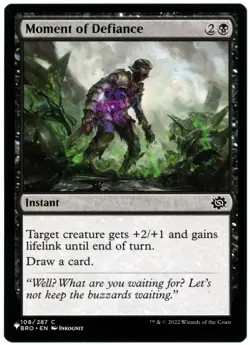 Moment of Defiance - The List Reprints - Mystery Booster 2 - MTG - NM/M - Image 1