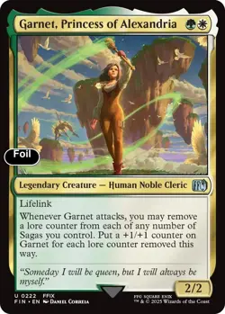 Garnet, Princess of Alexandria Foil 222 FINAL FANTASY NM EN - Image 1