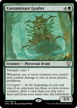 Contaminant Grafter [ONC - 17]Commander: Phyrexia: All Will Be One - Image 1
