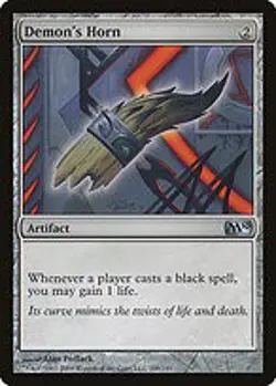Demon's Horn - Magic 2010 | MTG Card - Image 4