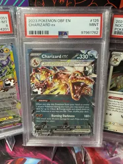Lot of 5 graded Pokemon cards PSA Graded- Play! Prize Pack Stamped! Charizard! - Image 2