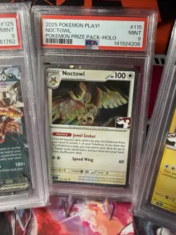 Lot of 5 graded Pokemon cards PSA Graded- Play! Prize Pack Stamped! Charizard! - Image 5