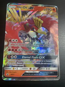 Ho-Oh GX 21/147 - Pokemon Burning Shadows - NM - Image 2