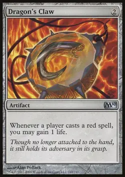 Dragon's Claw - Magic 2010 | MTG Card - Image 3