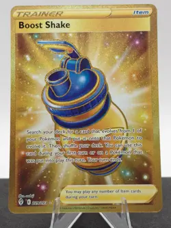 Boost Shake 229/203 Secret Rare Evolving Skies Pokemon Holo Near Mint - Image 1