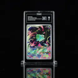 Pokemon Bulbasaur Mega Evolution Illustration Rare Stamped TAG 9 #133/132 - Image 1
