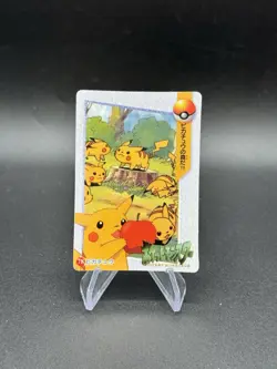 Ash Bulbasaur Holo Pokemon Vintage Pocket Monsters Vending Prism Sticker 76 - Image 2