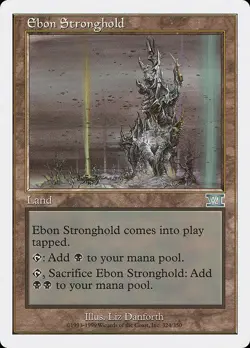 Ebon Stronghold - Classic Sixth Edition | MTG Card - Image 1