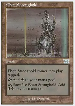 Ebon Stronghold - Classic Sixth Edition | MTG Card - Image 3