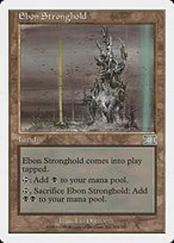 Ebon Stronghold - Classic Sixth Edition | MTG Card - Image 4
