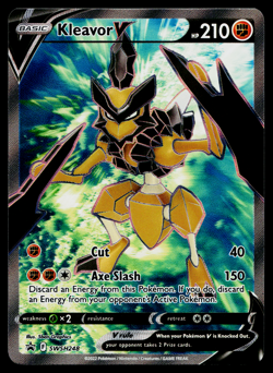KLEAVOR V SWSH248 SWSH BLACK STAR PROMOS POKEMON TCG - Image 1