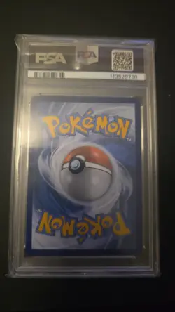 Pokemon 2023 Bulbasaur Illustration Rare Card PSA 8 166/165 - Image 1