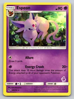 Espeon - 89/214 (Mewtwo Stamped) 089/214 Promo Battle Academy Pokemon Near Mint - Image 1